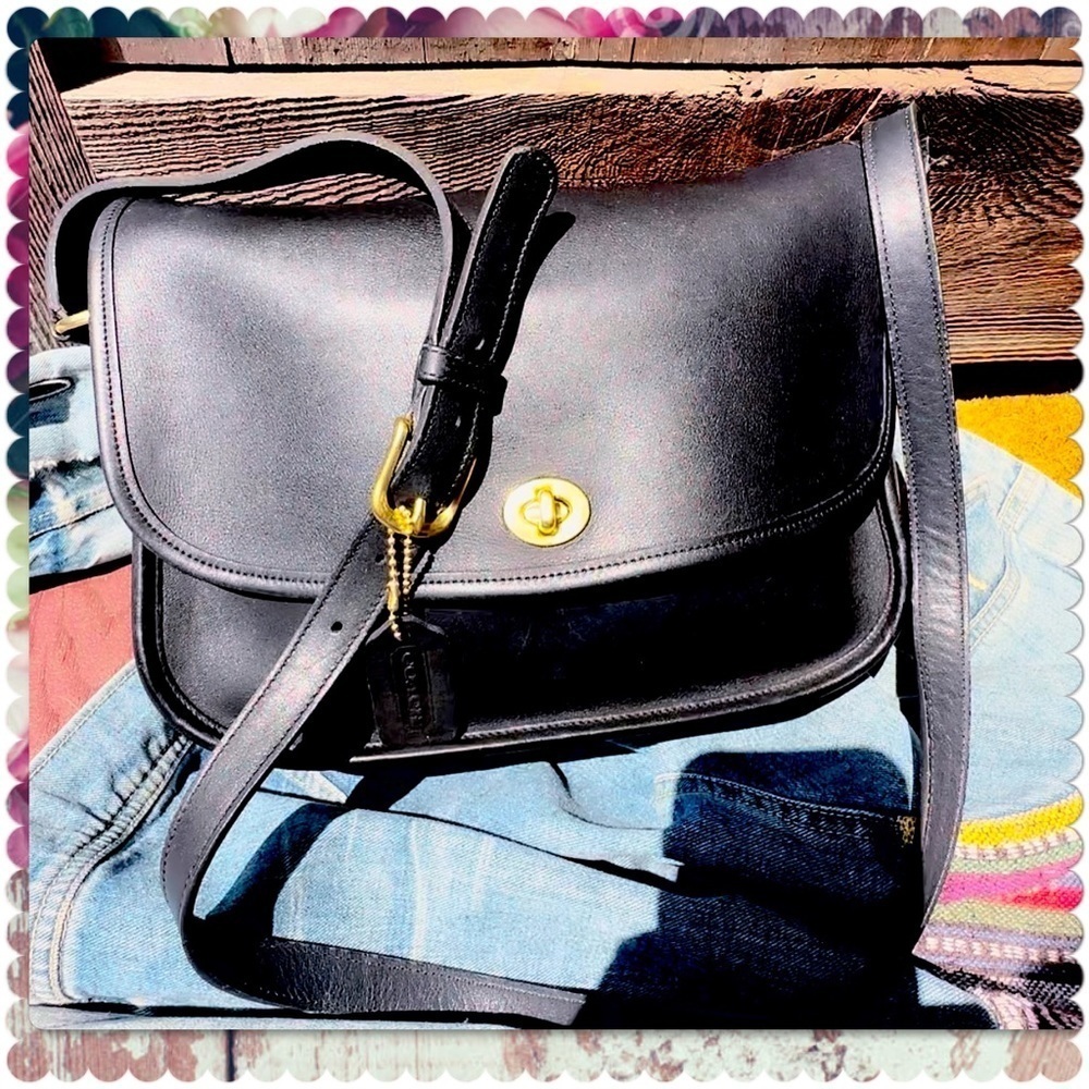 BEAUTIFUL VINTAGE COACH CLASSIC CROSSBODY CITY BAG 9790 - Picture 6 of 17